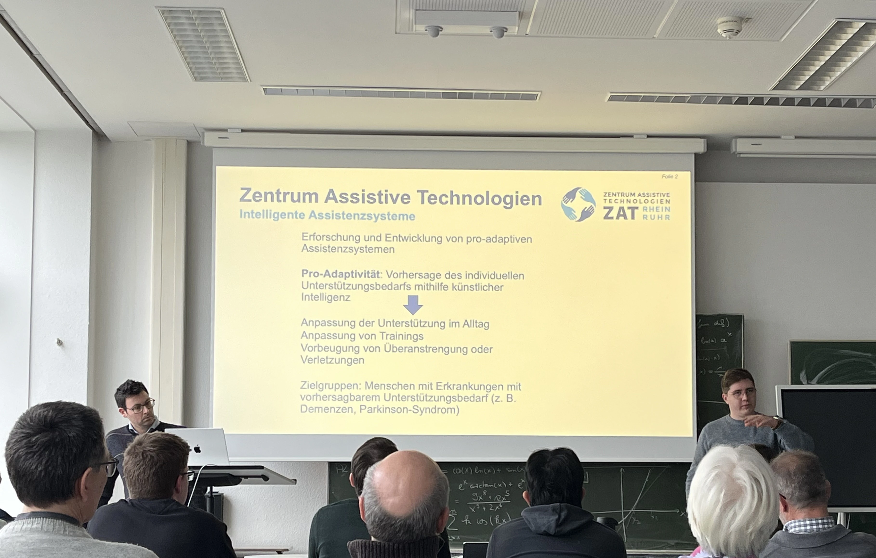 Projekt Zentrum Assistive Technologien Rhein-Ruhr beim Brown Bag Seminar