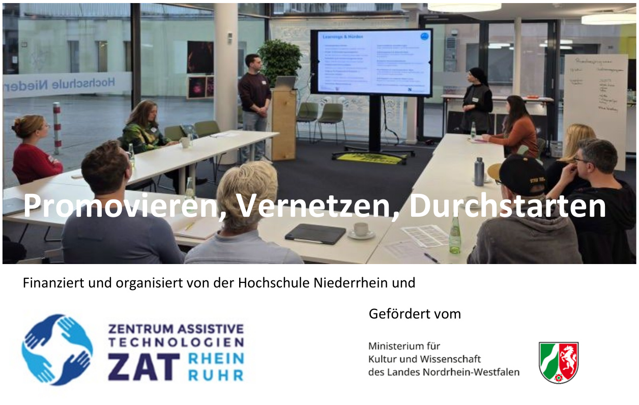 Vernetzungsveranstaltung Promovieren. Vernetzen. Durchstarten.